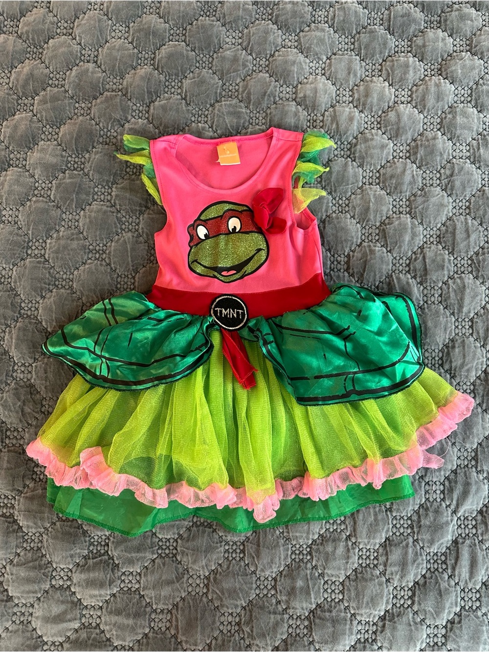 Girls' Teenage Mutant Ninja Turtles Halloween Costume Raphael Size Small 4-6